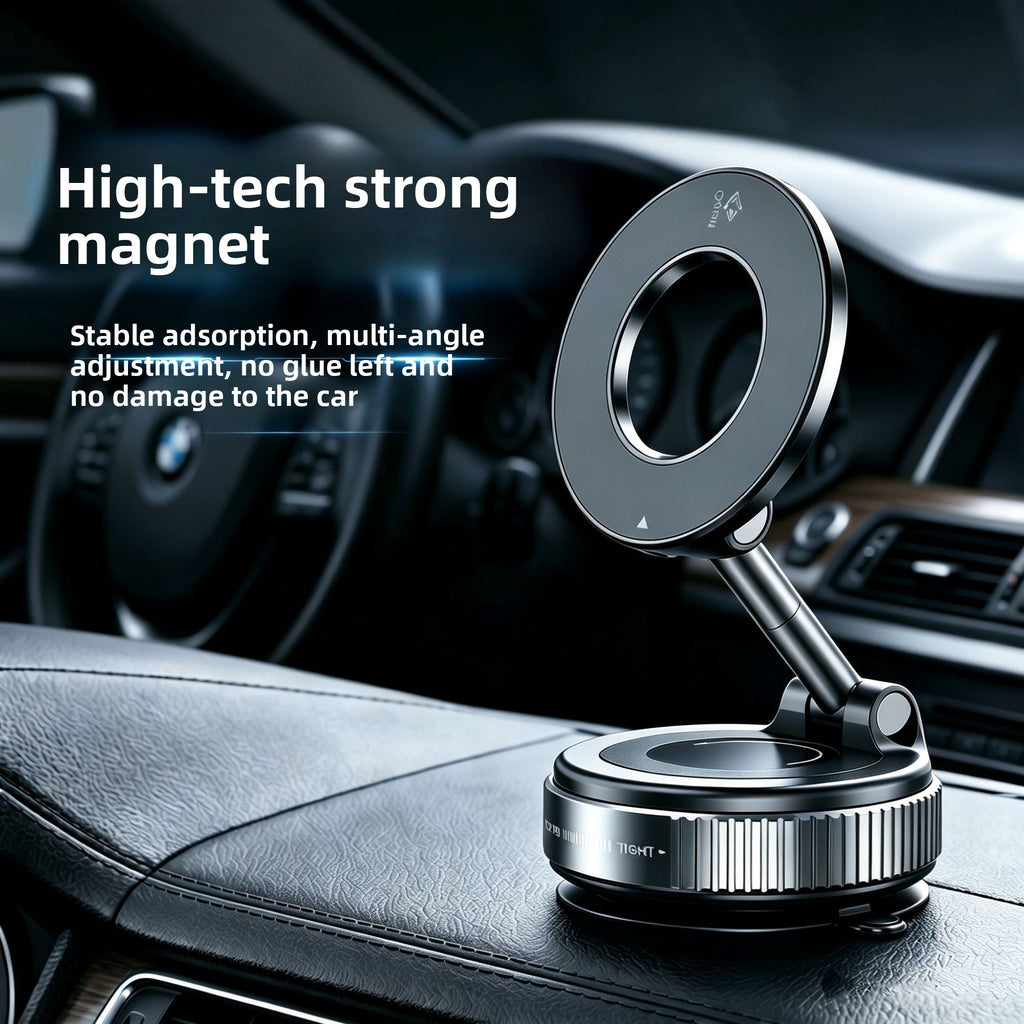 *Upgraded* Adjustable Car Phone Mount with Magnetic Suction Base