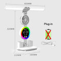 Aura Desk — 3-in-1 LED Study Lamp with Fan & Clock Display