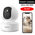 Aura Watch — 2K 360° WiFi Pet Camera with Night Vision & 2-Way Audio