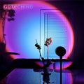 Aura Prism — Rotatable Sunset Rainbow Projection Atmosphere Lamp