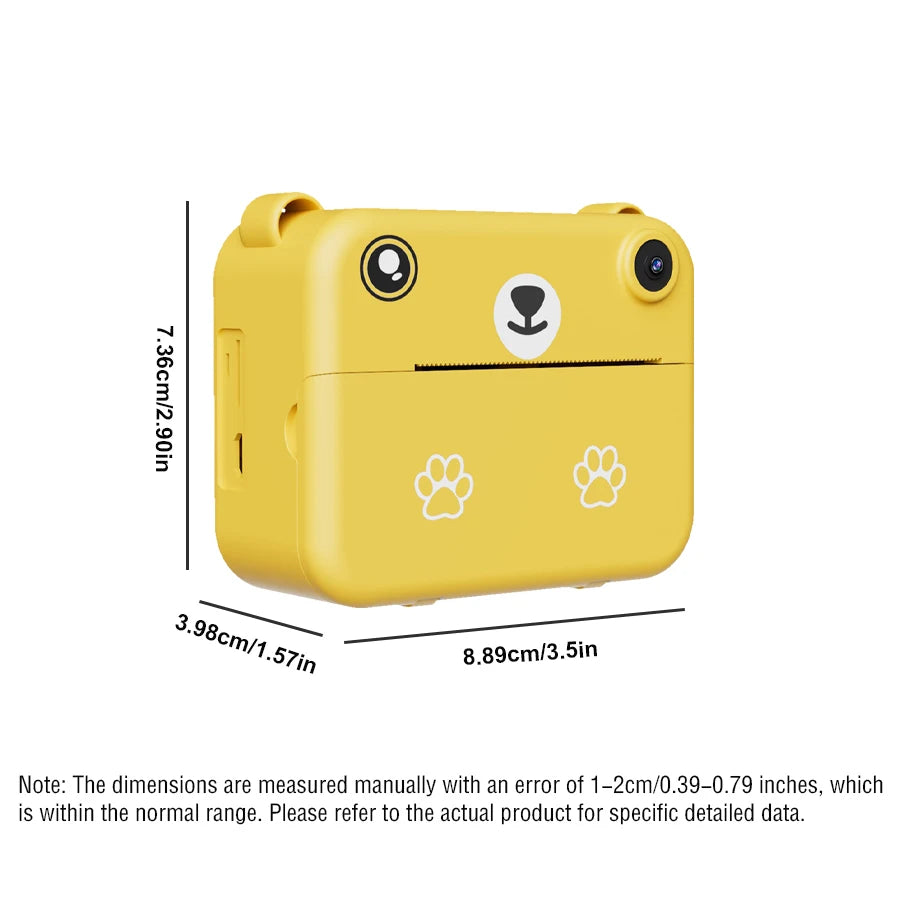 Aura Snap — Kids 1080P HD Digital Camera with Instant Print & Thermal Printer