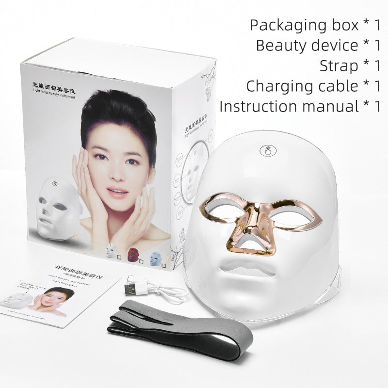 Aura Glow — 7-Color LED Light Therapy Mask