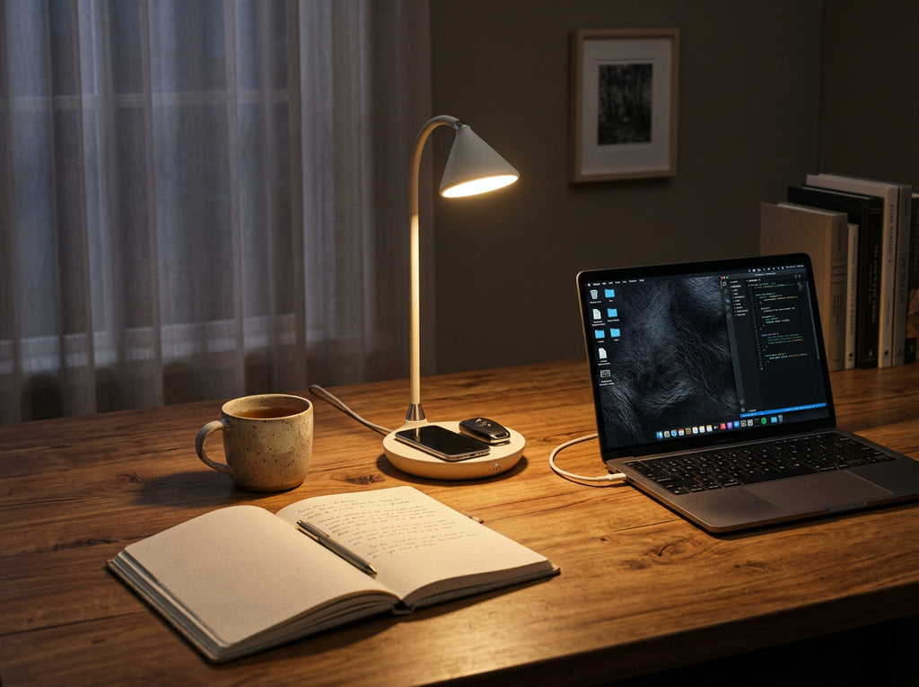 AuraHaven Halo Lamp lifestyle